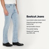 image:imageAmazon Essentials Mens Low Stretch SlimFit Bootcut JeansTinted Ice Light Wash