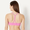 image:imageAmazon Essentials Womens Active FormFlex Buttery Soft Light Support YBack Thin Strap Yoga Sports BraFlamingo Pink