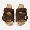 image:imageAmazon Essentials Womens Adjustable Double Strap Cork SandalsBrown