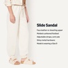 image:imageAmazon Essentials Womens Adjustable Double Strap Cork SandalsNatural Faux Shearling