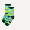 image:imageAmazon Essentials boys Patterned Crew Socks Pack of 6BlueGreenGrey Dino