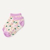 image:imageAmazon Essentials girls No Show Patterned SocksPinkPurple Fruit