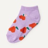 image:imageAmazon Essentials girls No Show Patterned SocksPinkPurple Fruit