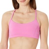 image:imageAmazon Essentials Womens Active FormFlex Buttery Soft Light Support YBack Thin Strap Yoga Sports BraFlamingo Pink